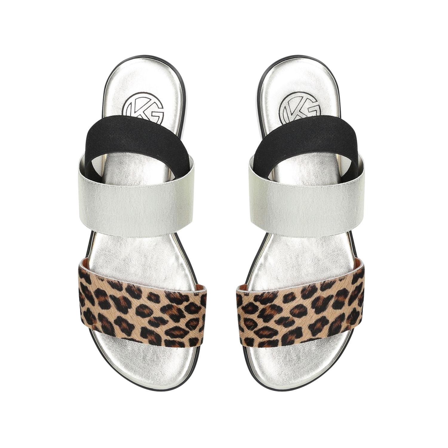 Rafi Leopard Print Sandals